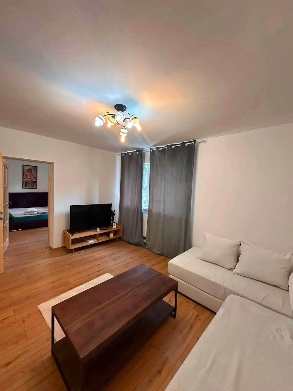 De inchiriat apartament cu 2 camere, renovat, mobilat si utilat, zona accesibila