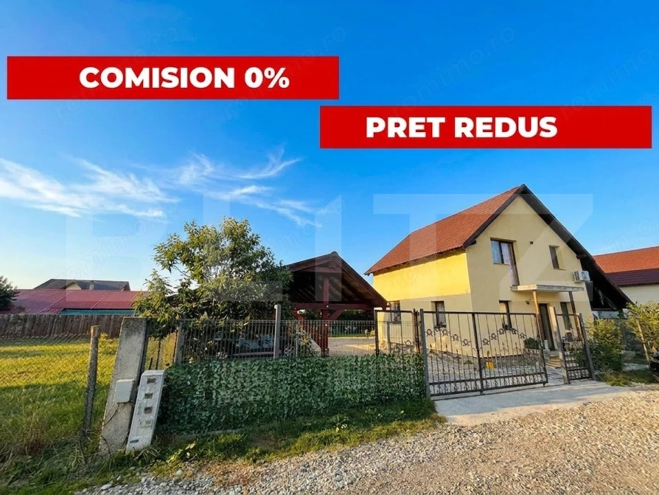 REDUCERE!! Vulcan – casă de vânzare cu panoramă montană deosebită