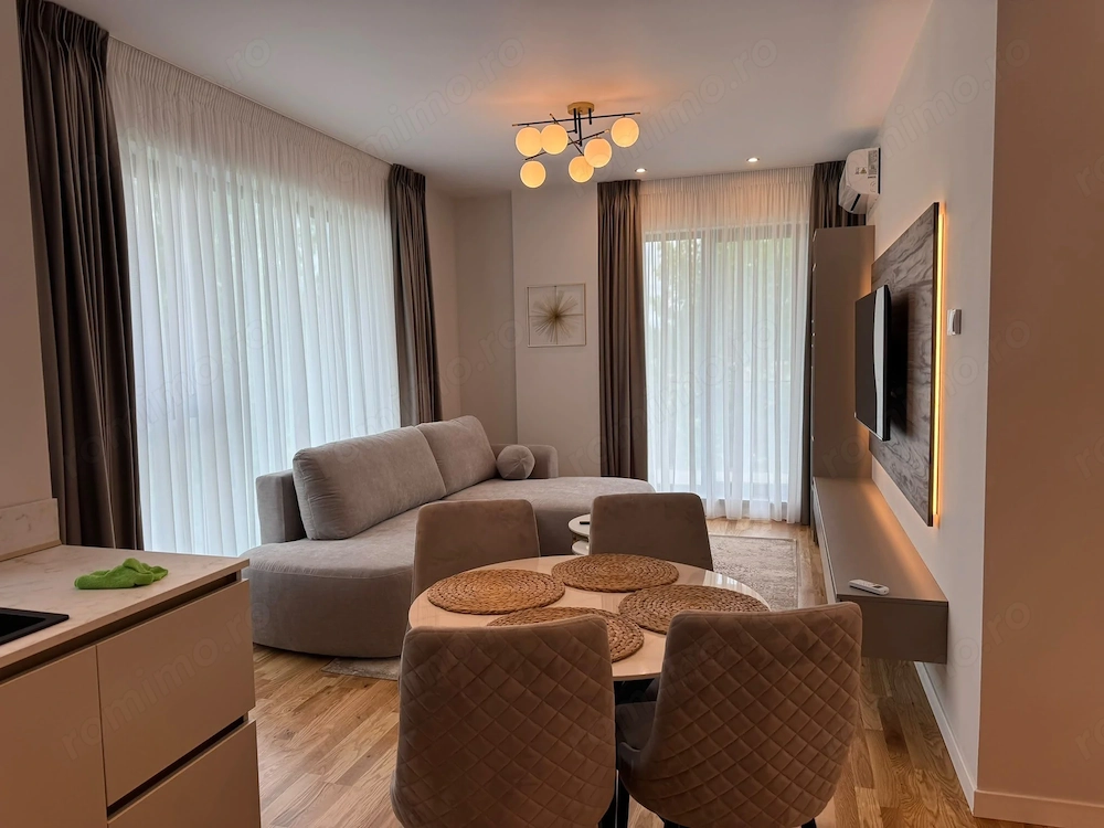  De Închiriat: Apartament de Lux de 2 Camere - Escape Residence, Străulești