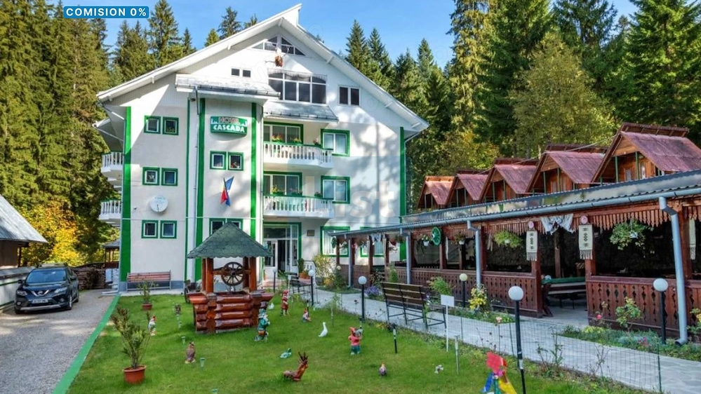 Cascada Hotel for sale, 24 Rooms, Durău Resort, Neamț
