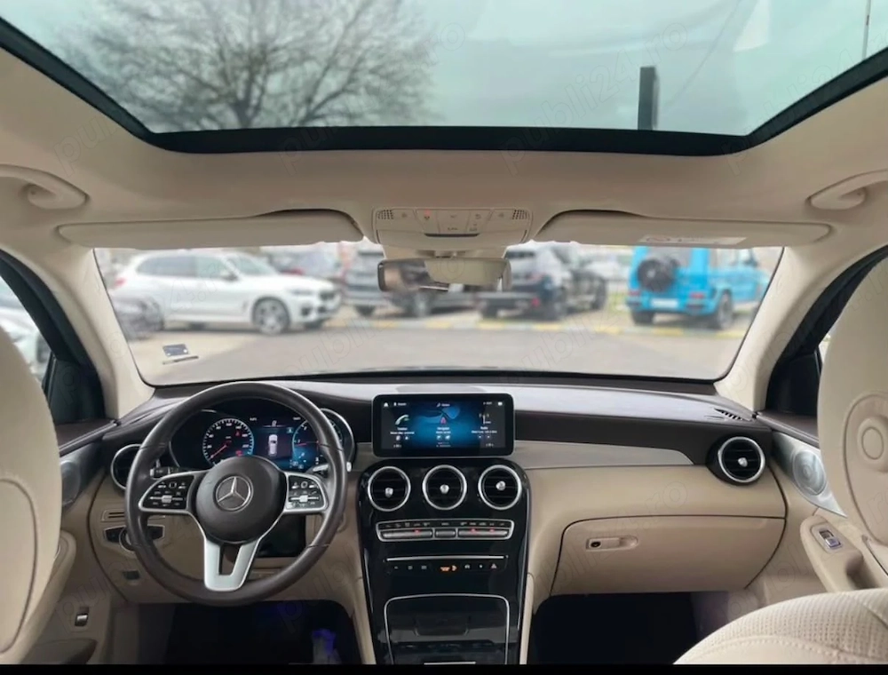Mercedes GLC 300d, suspensie pneumatica, istoric service reprezentanta Mercedes