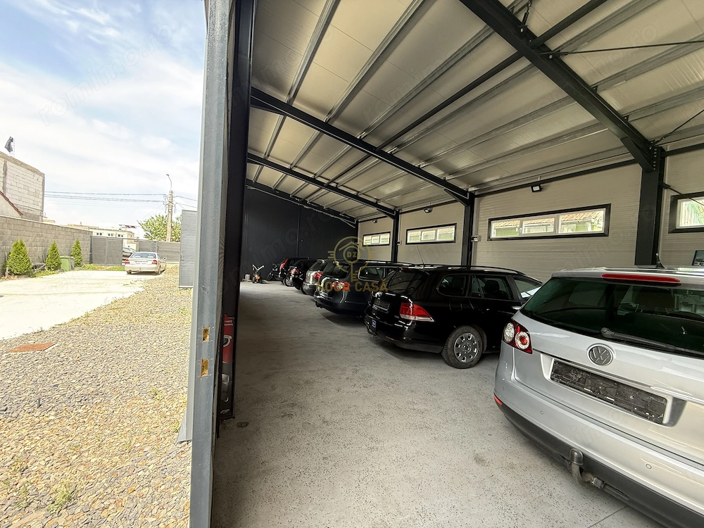 Hala noua de închiriat  cu 4 boxe– ideală pentru service/Acces Facil