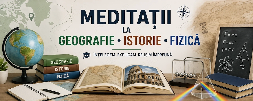 Meditații la Istorie și Geografie   Bacalaureat