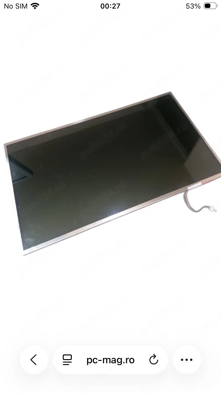 display 15,6" laptop functional