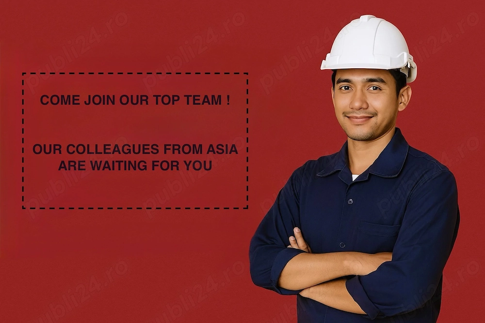 Angajăm Muncitori străini NEPAL INDIA, ASIA CAZARE + MÂNCARE Asigurate  we hire!!!