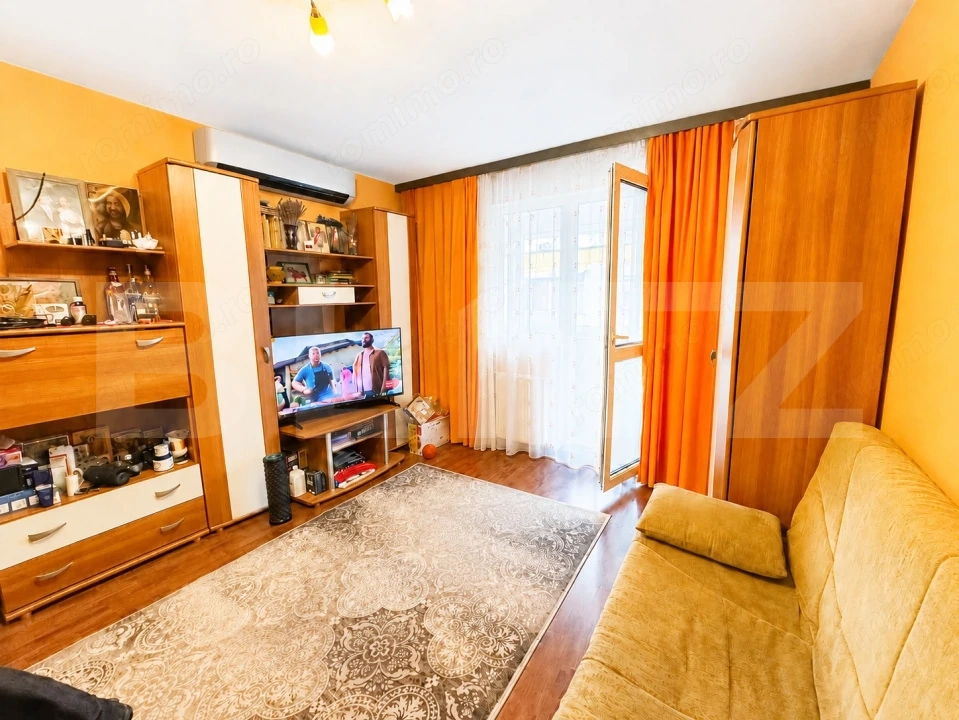 Apartament 2 camere, complet mobilat și utilat, zonă liniștită