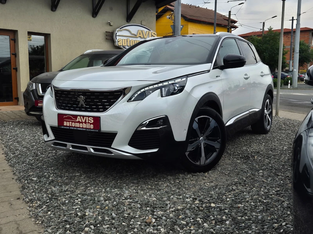 Peugeot 3008 1.6 THP 165 CP 2018 Automat,GT-line,RAR EFECTUAT,Led,Piele,Navi,Touch,Camera,Jante 18.