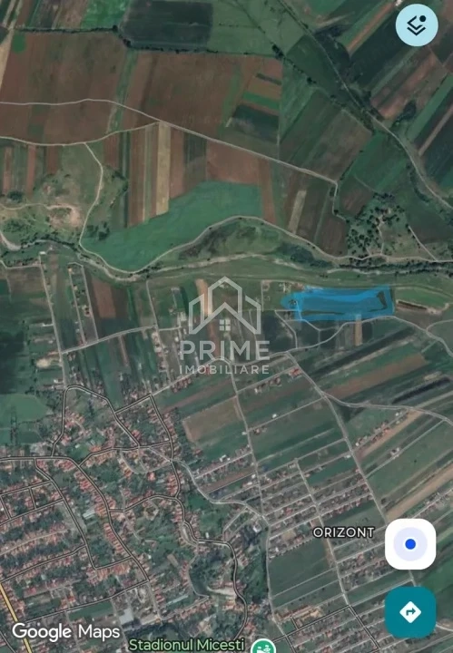 Teren Extravilan | 11.100 MP | 32M Deschidere| Orizont-Bărăbanț | OPORTUNITATE |