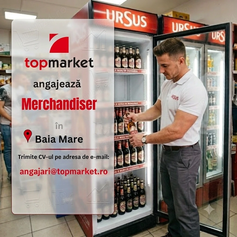 Angajăm Merchandiser în Baia Mare 