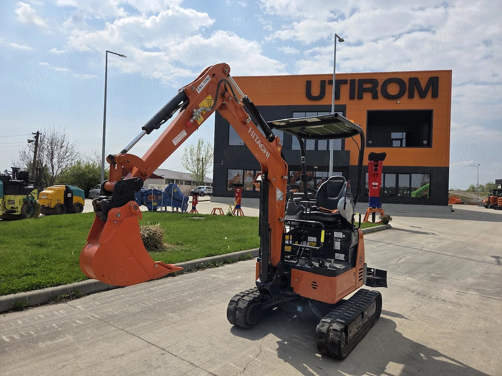 Miniexcavator 2 tone, 2024, 539h, cupla rapida+3 cupe-18900 EUR+Tva