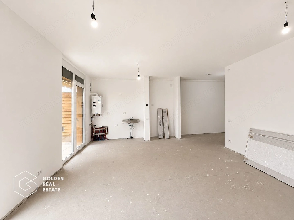 RAR PE PIATA- Apartament cu gradina, 3 camere, bloc nou ARED AFI