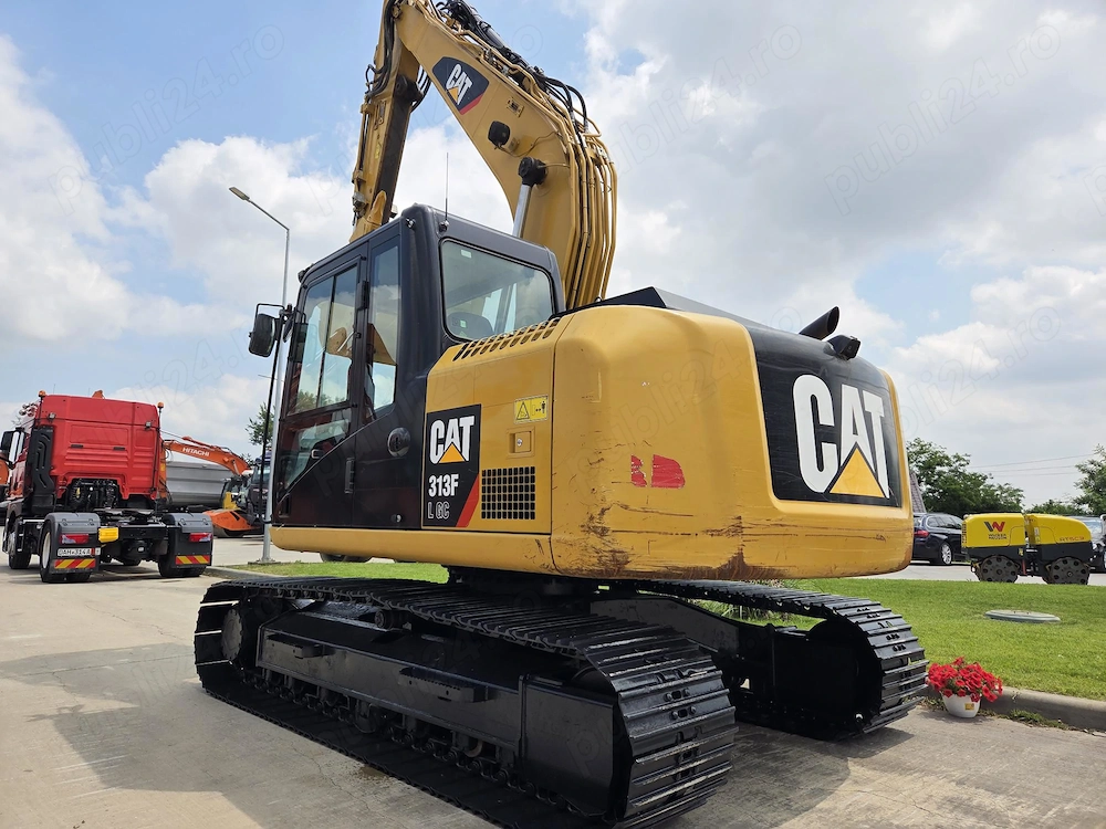 Excavator 15 tone, CAT 313, 2018, 3980h, cupla rapida+2 cupe-59500 eur+Tva