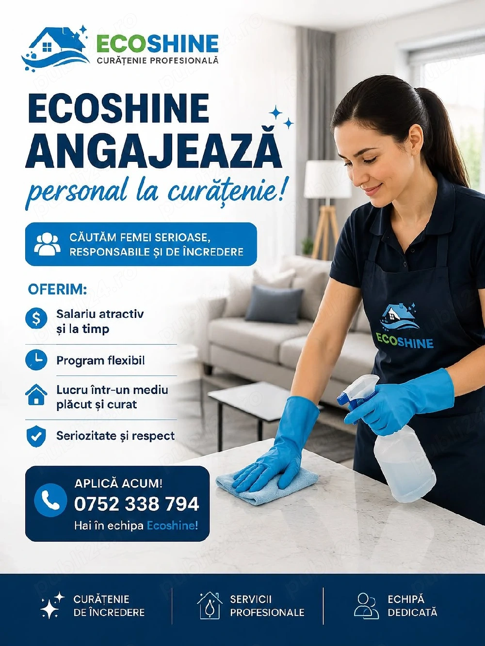 Angazez personal la curatenie 