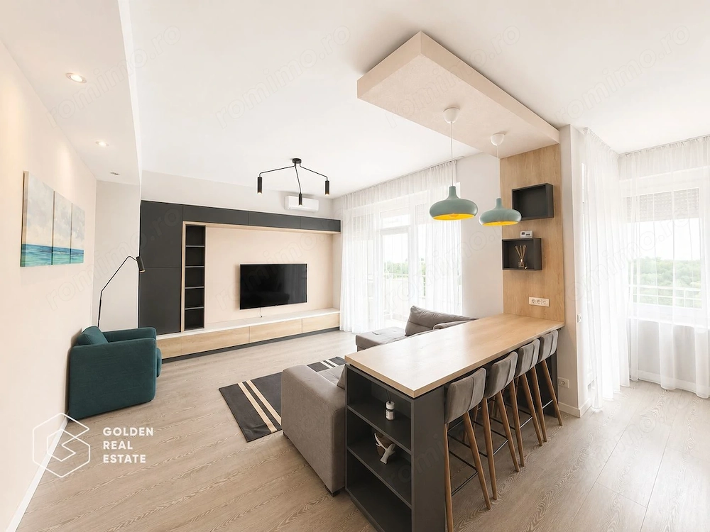 Apartament 2 camere, vedere spectaculoasă, bloc nou, Malul Mureșului