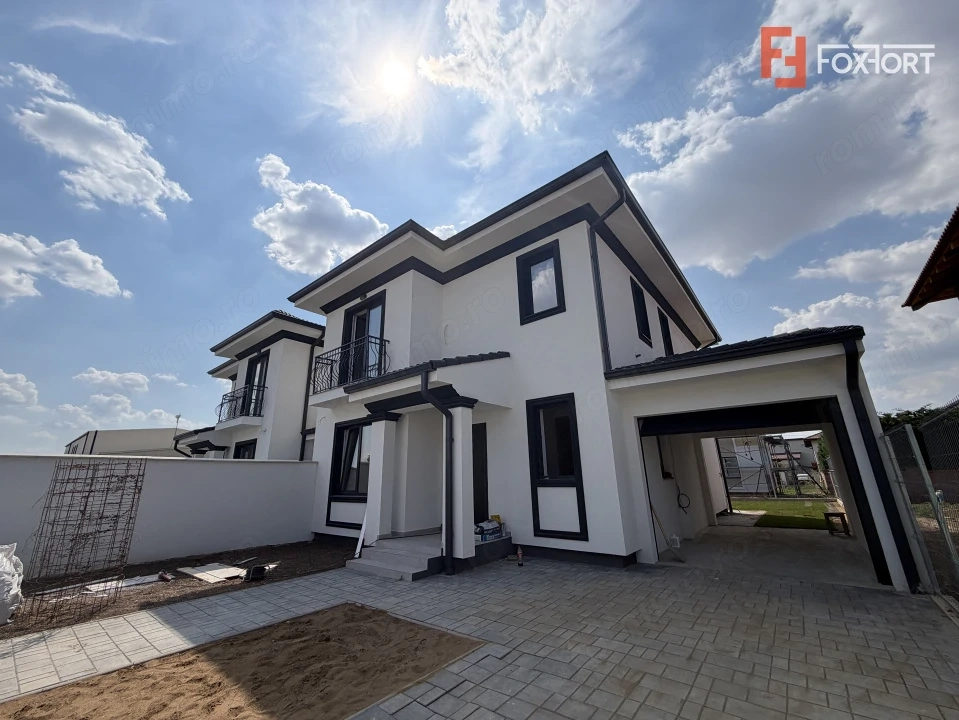 COMISION 0% Duplex despartit prin garaj, 5 camere, 3 bai, in Dumbravita