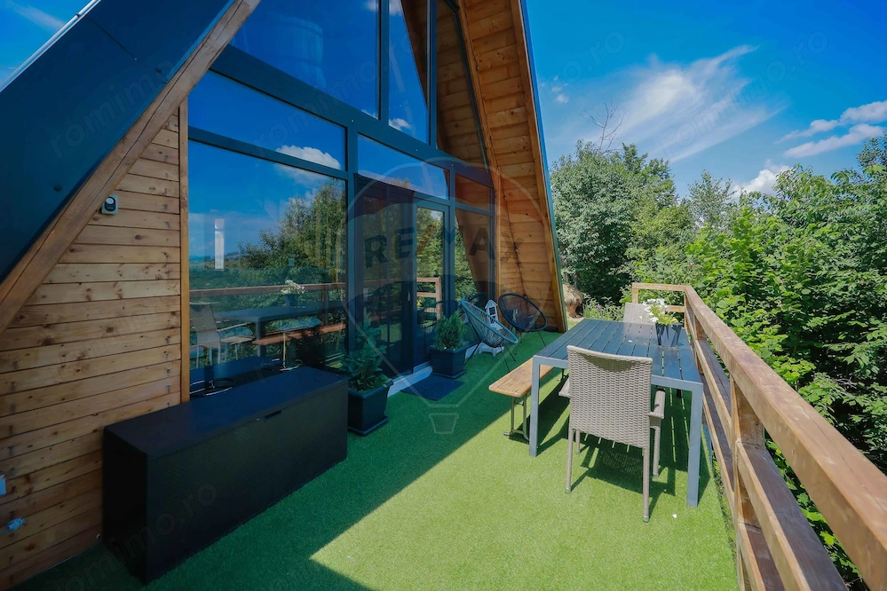Cabană A-frame, Damiș, Bratca, Afacere la cheie De Vânzare