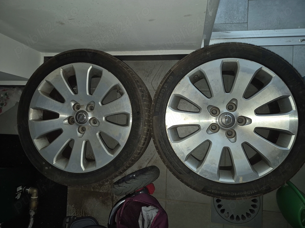 Anvelope + jante pe 19' ,se potrivesc pe Opel Insignia A model 2009