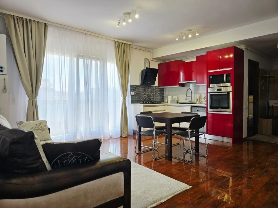 Apartament 3 camere central Otopeni, utilat si mobilat