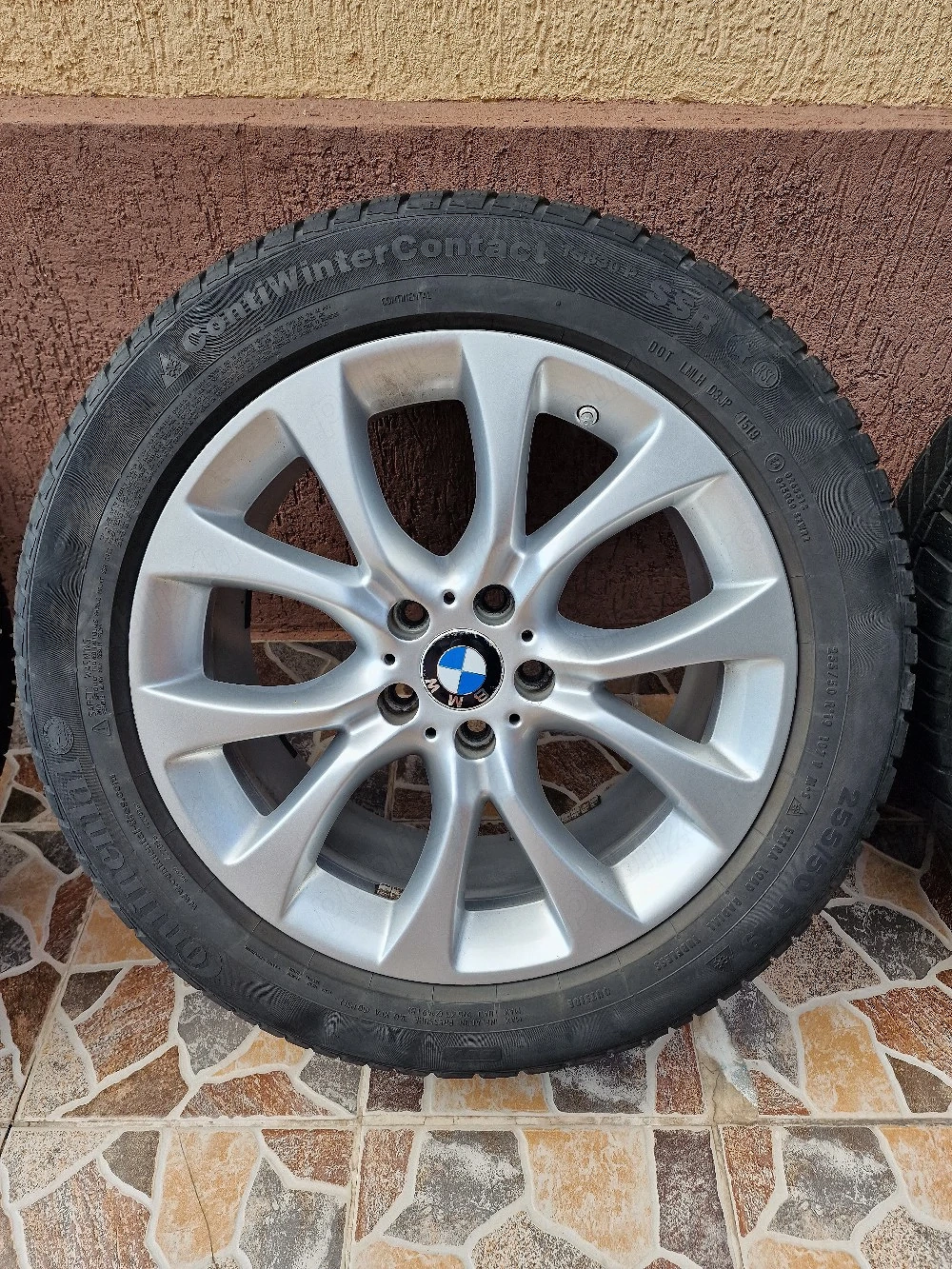 Jante originale BMW R19 + anvelope Continental RunFlat 255/50 R19 – X5 E70/F15, X6 E71/F16 