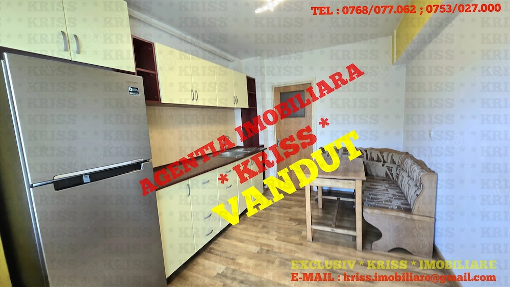 SUPER OFERTĂ! Apartament 3 Camere GĂVANA 3 Piață Cf. 1 Decomandat Etaj 2 Mobilat Liber Centrală 71 M