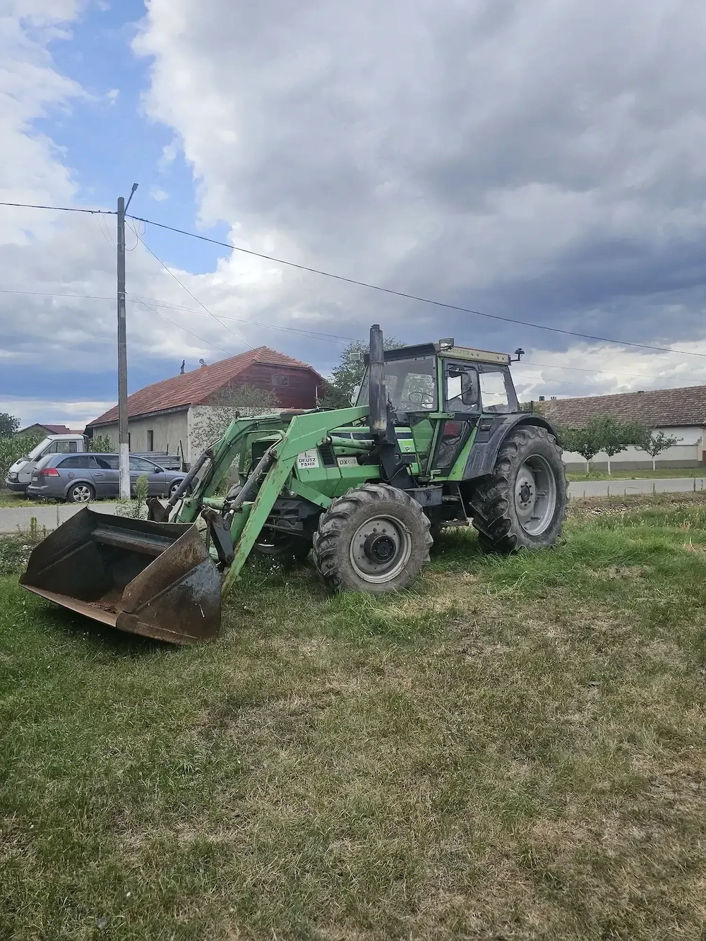 Tractor Deutz Fahr 110 cp 1990 cu încărcător frontal 