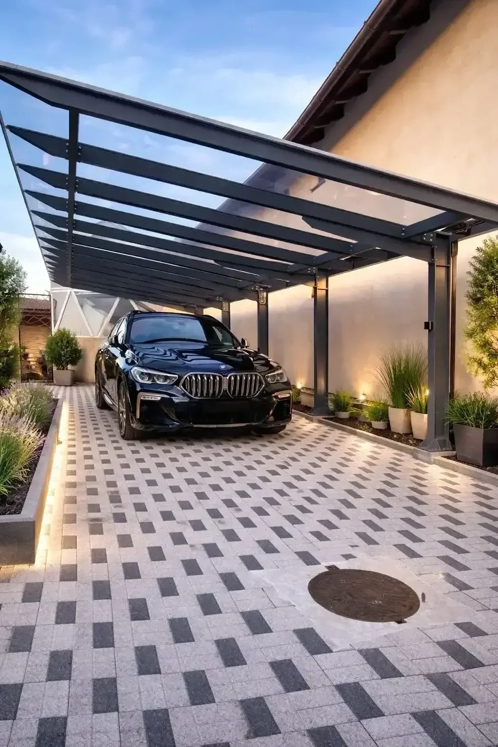 Carport Auto Terase de Lux