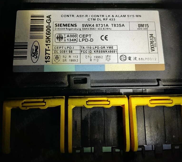 Vand modul confort pentru pentru Ford Mondeo 2.0