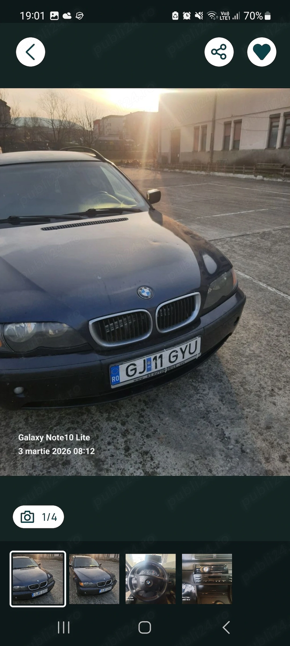 Vând BMW E46, 2.0 diesel 