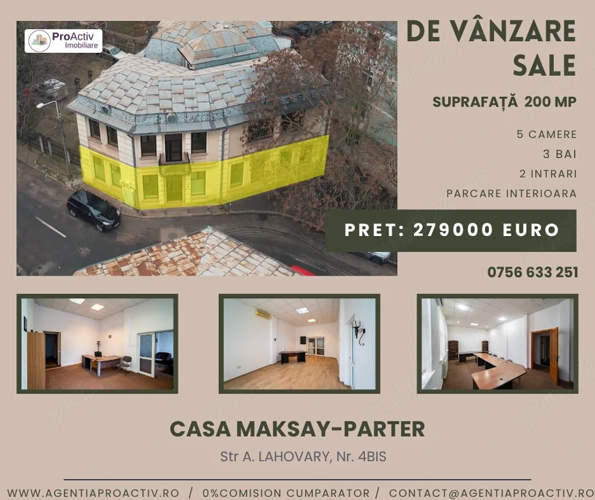 Spațiu comercial, zonă centrală, lângă Winmarkt Modern