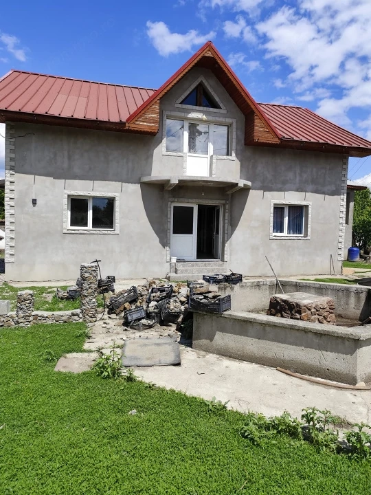 Casă spațioasă cu 800 mp teren, foișor și toate utilitățile, în Balș