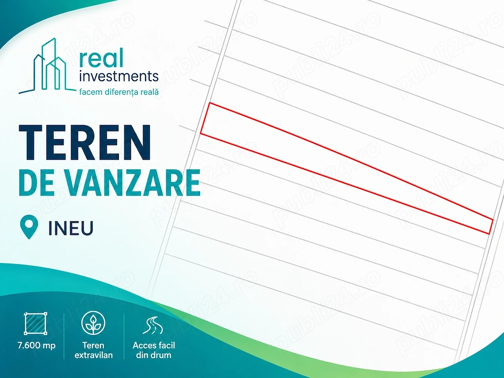 Vand teren extravilan Agricol 7600 mp dat in arenda Ineu ID: RH-45369-property