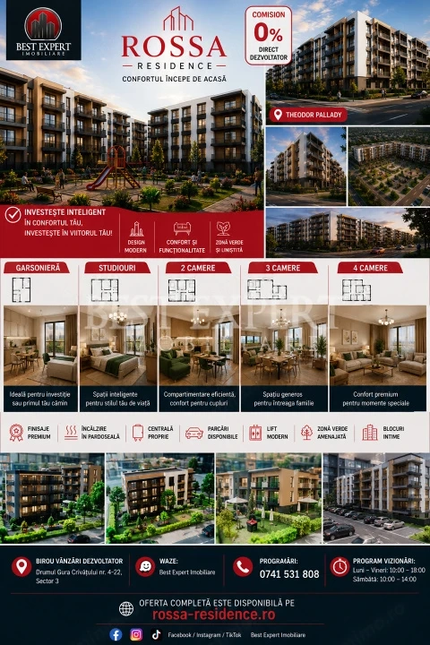 Studio la pret de garsoniera -Incalzire Pardoseala