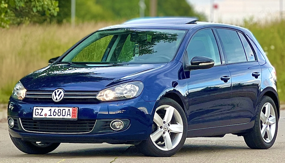 Vw Golf 6 STYLE 1.4 benzină 122 cai   Keyless Go & Entry   Trapa   Euro 5 