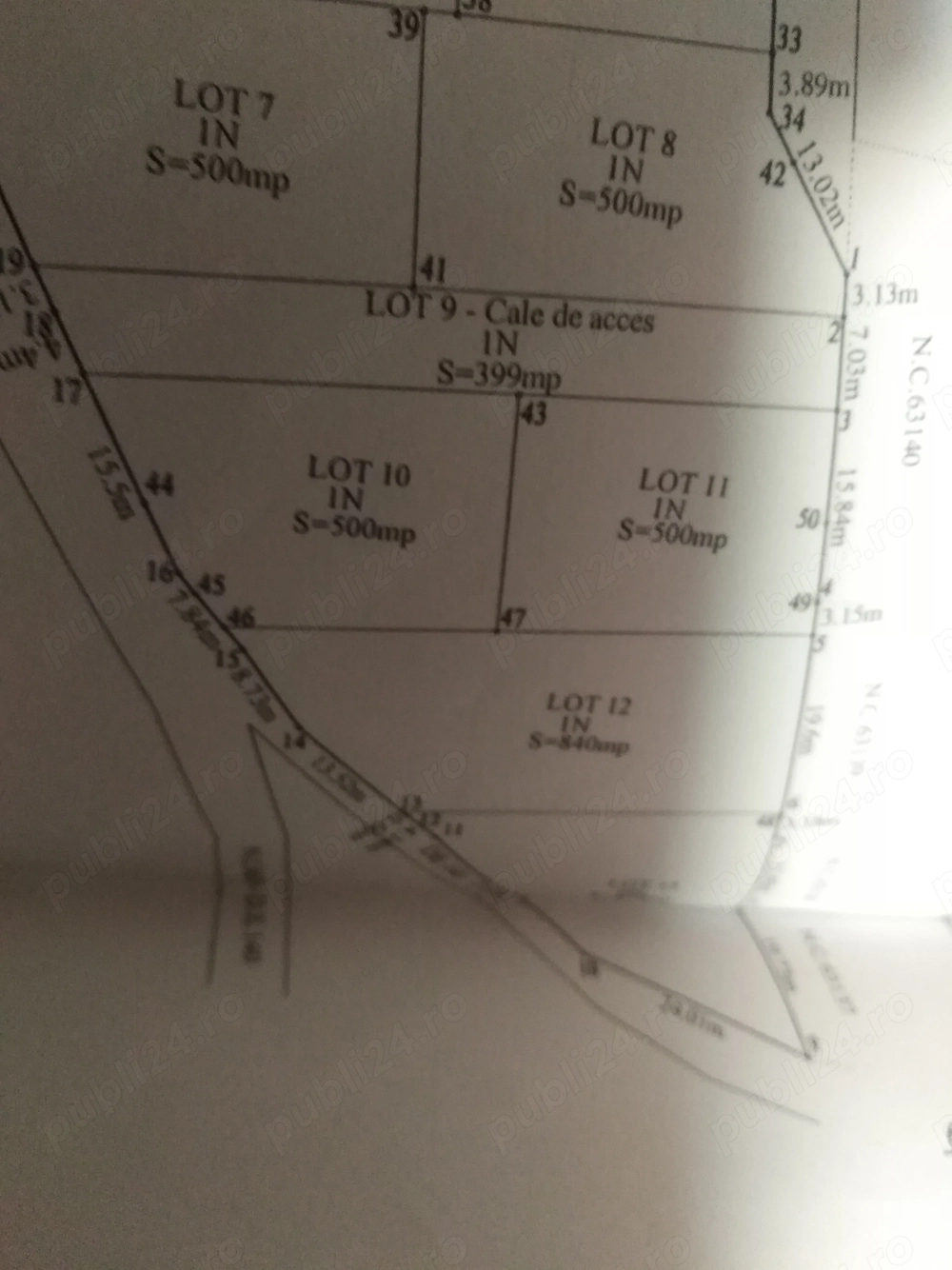 Vând teren intravilan in Vlădicen i Iași 27500