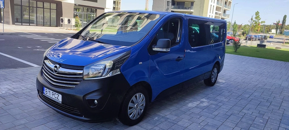 Opel Vivaro  8+1 locuri an 2018 motor 1.6 cdti 121 cp .euro 6. acte la zi +fiscal