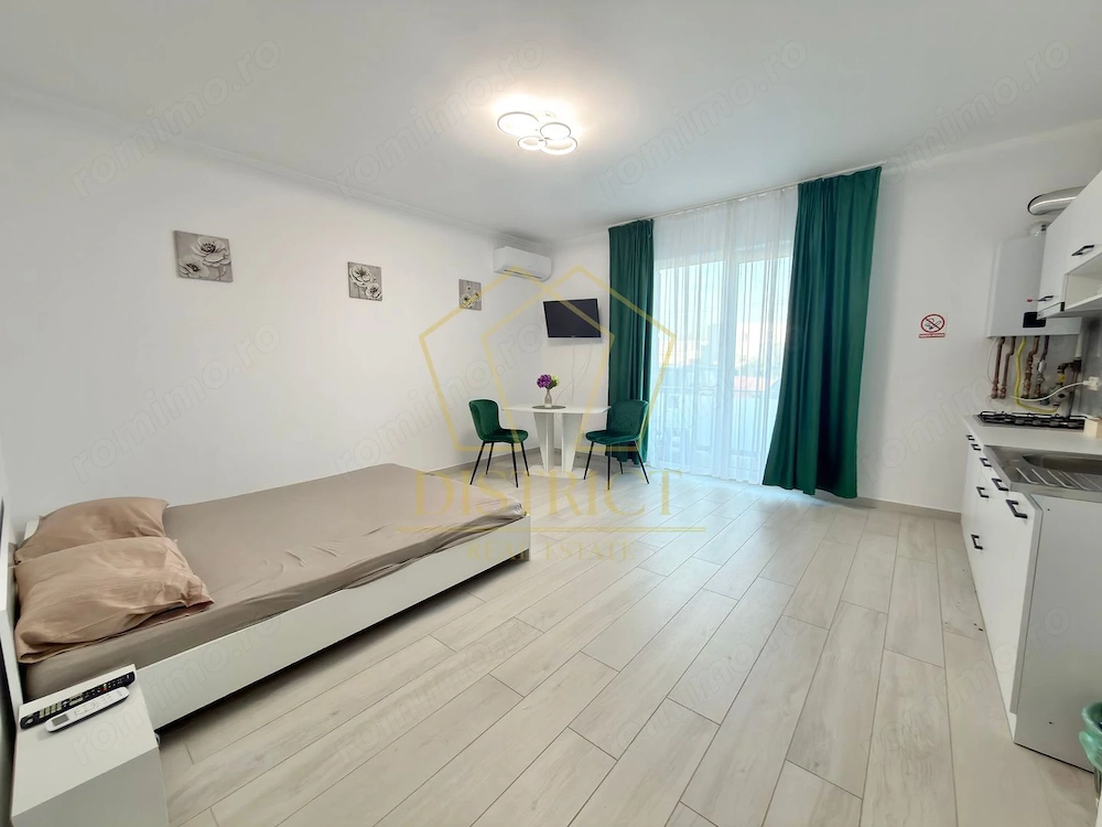 Apartament cu 1 camera mobilat si utilat la parter in Giroc la asfalt.