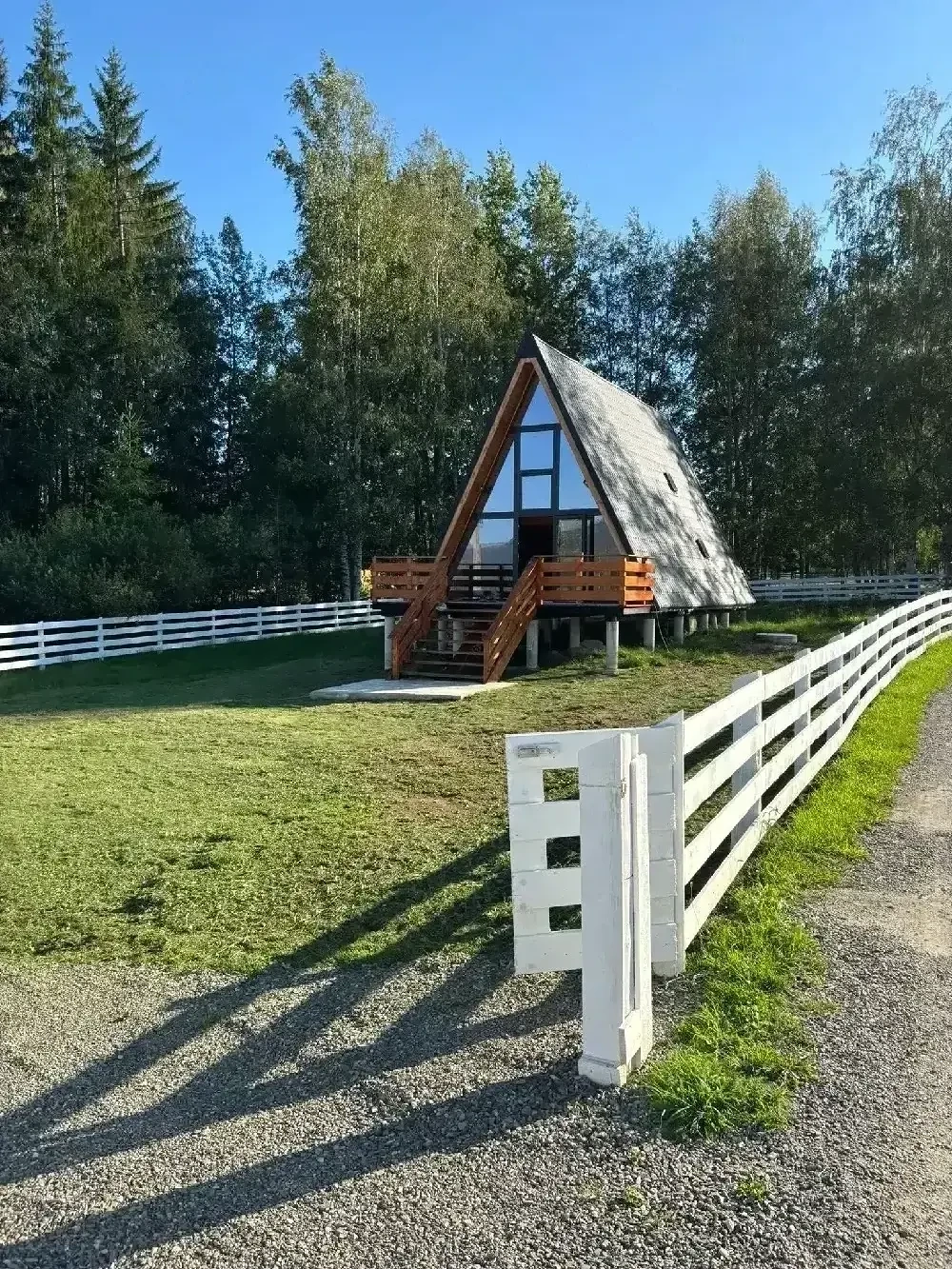 cabana A frame constructie noua
