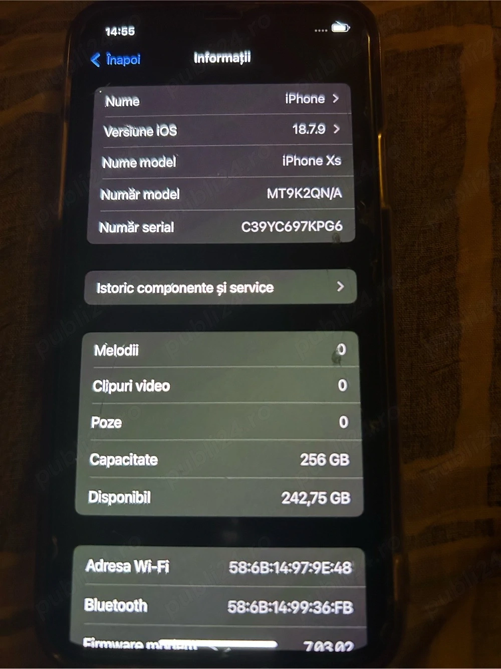 Iphone XS 256GB