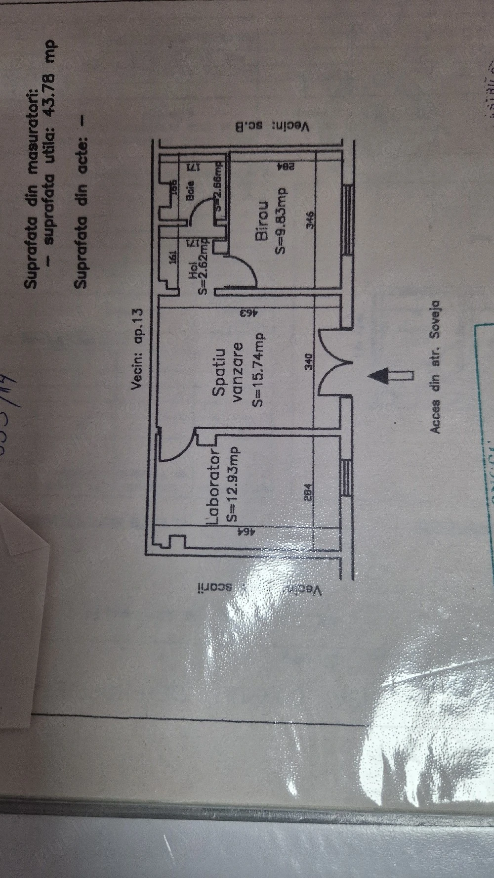 Vand spatiu comercial