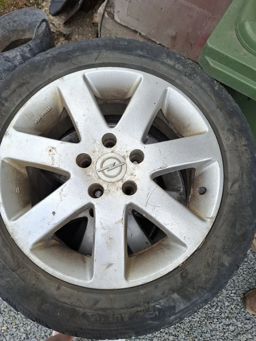 roti jante aluminiu opel 16