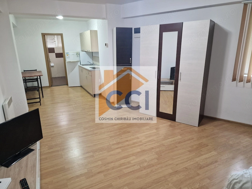 Garsonieră open-space de închiriat, Bacău, str. Stadionului 1