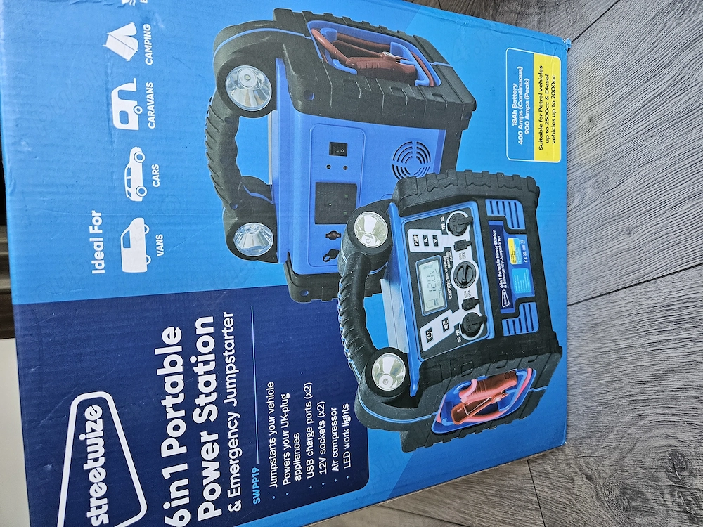 Starter auto, 6în1