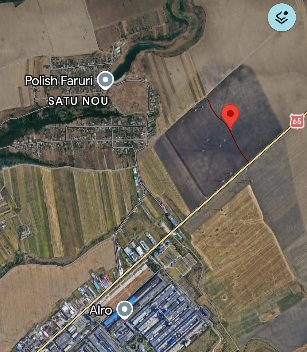 Vant teren in extravilanul Mun.Slatina