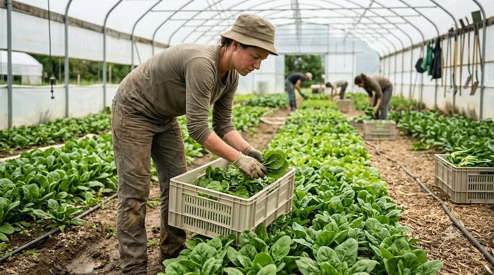 Avem la cules de salată in Austria 
