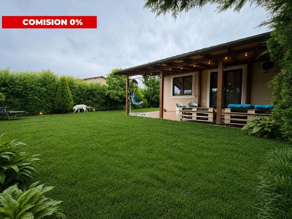 COMISON 0% Duplex mobilat si utilat, 3 camere, 370 mp teren - Mosnita Noua 