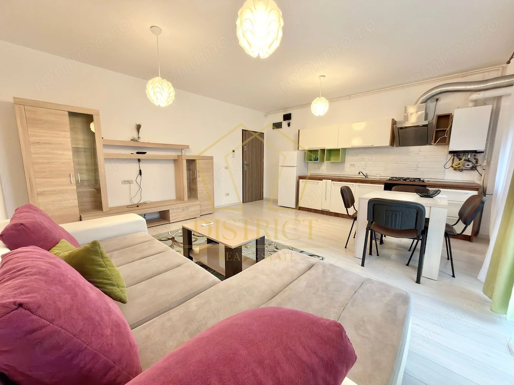 Apartament cu 2 camere complet mobilat si utilat in Giroc langa ESO la asfalt.