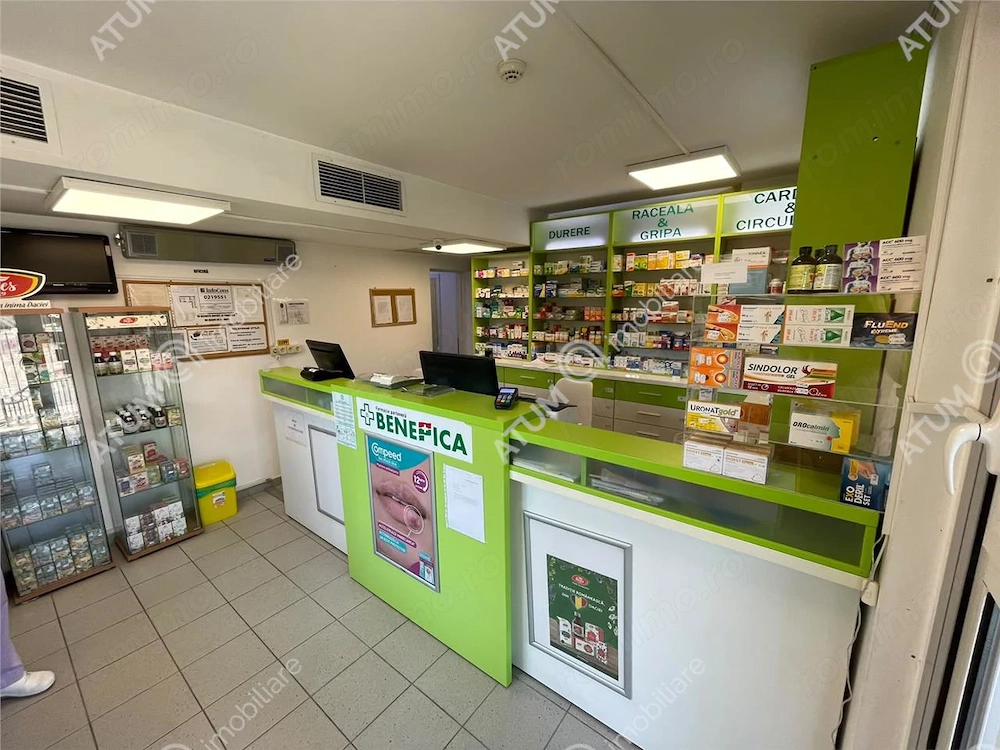 Spatiu comercial vad stradal in zona centrala din Selimbar