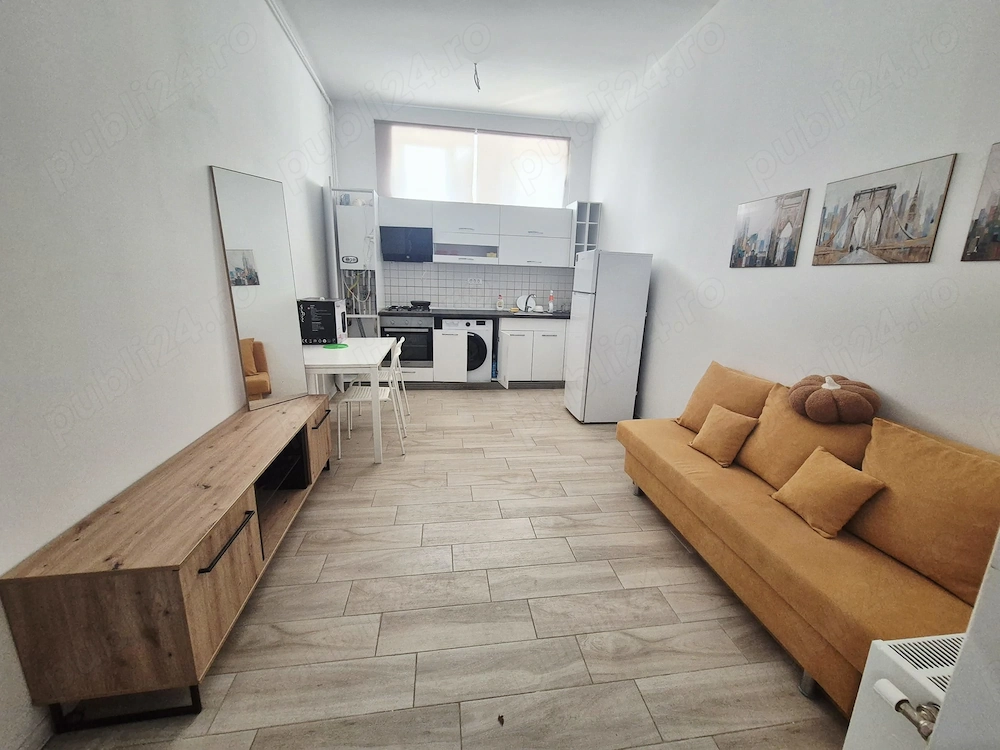 Studio mobilat utilat perfect pentru inchiriere