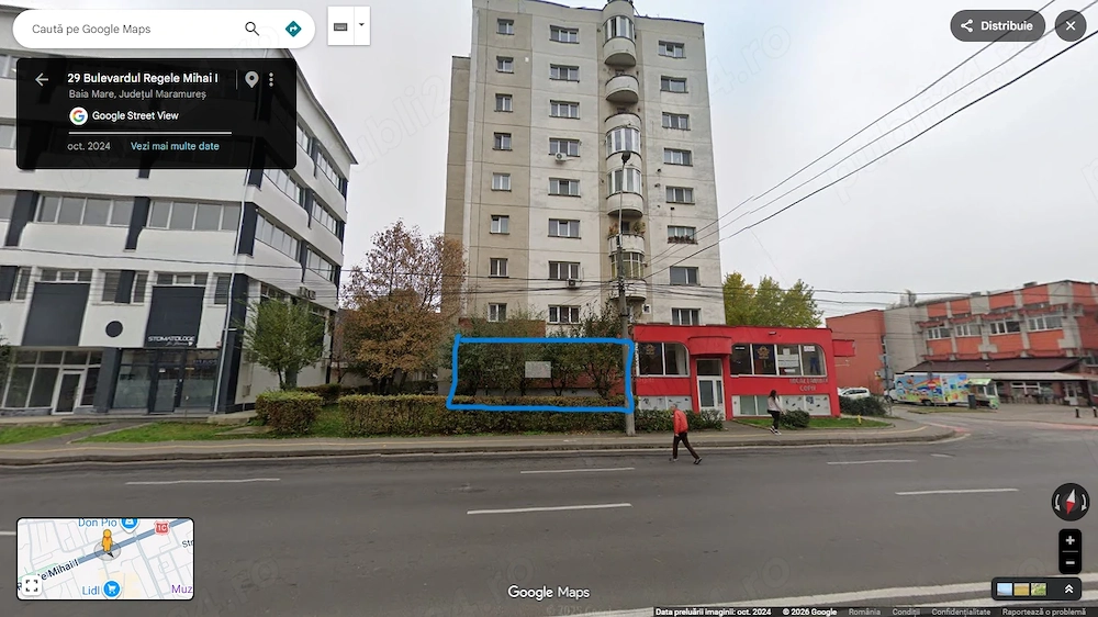 de vânzare apartament la parter situat în Baia Mare la intersectia Regele Mihai I și Cosmonauților