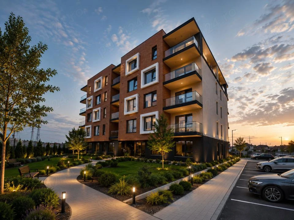 Apartamente 2 camere si Garsoniere. La doar 1,5 km de Bucuresti. 